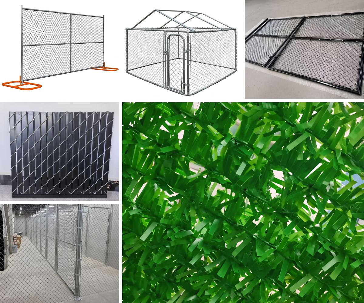 Galvanized chain link mesh roll Galvanized chain link mesh roll