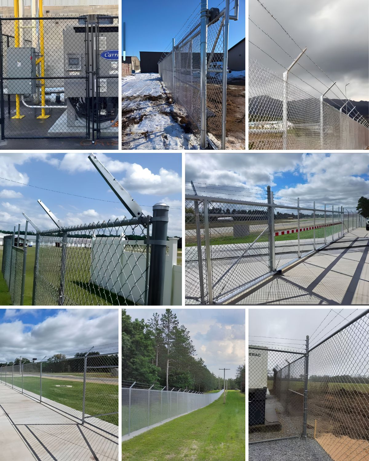 Galvanized chain link mesh roll Galvanized chain link mesh roll