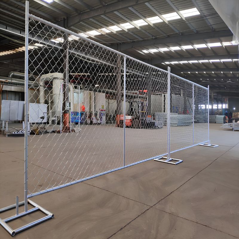Chain Link Fence And Gate