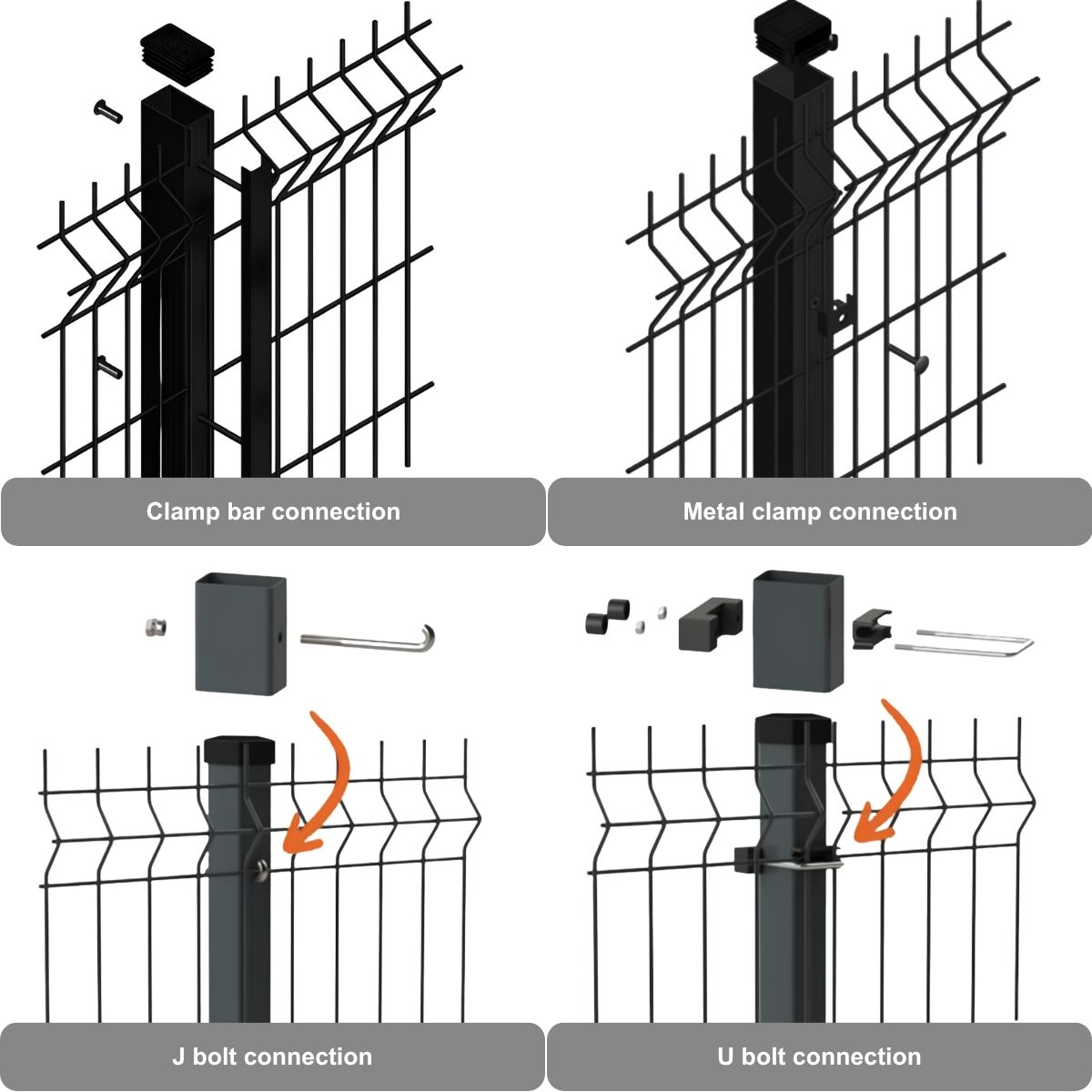 Curvy Welded Fence Curvy Welded Fence