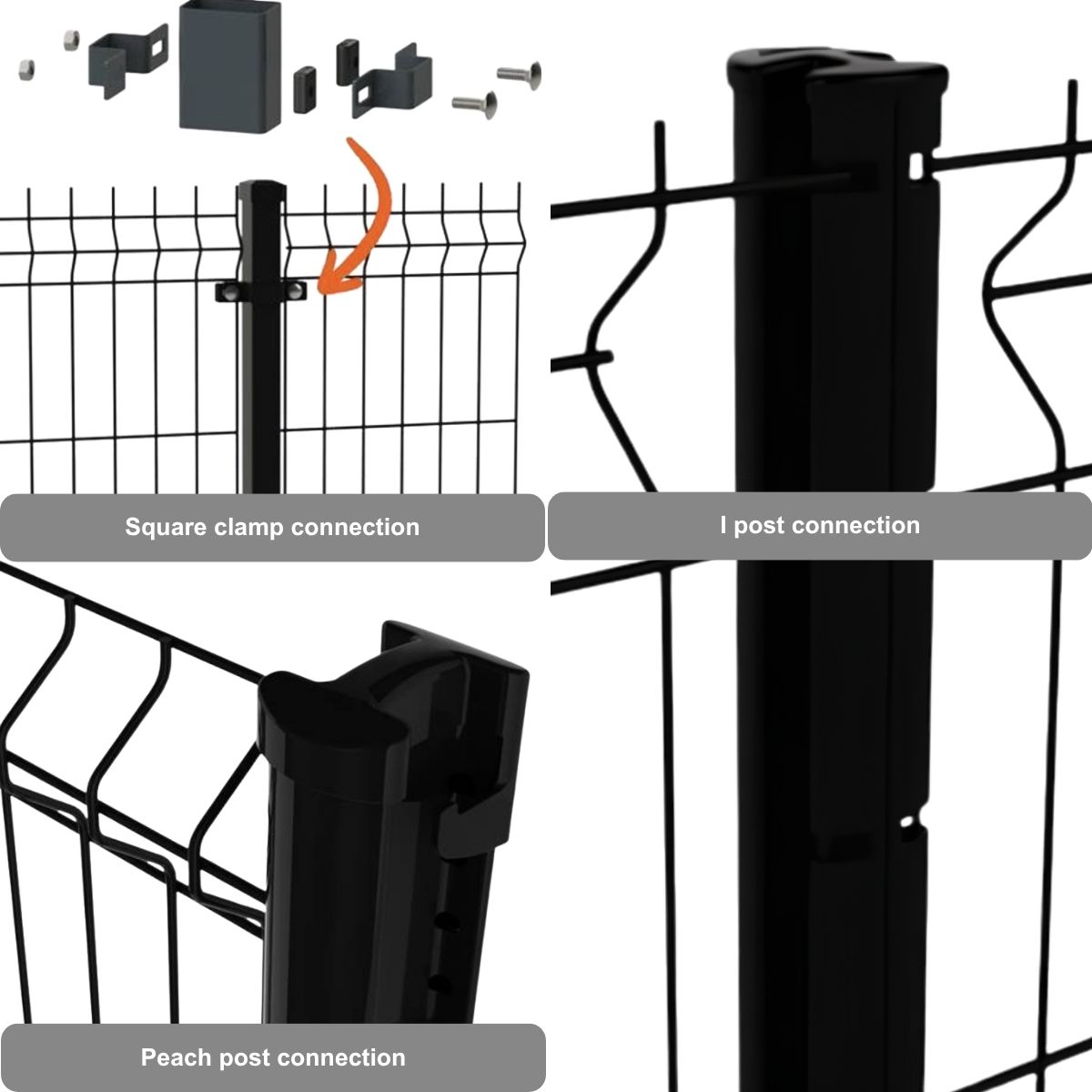 Curvy Welded Fence Curvy Welded Fence