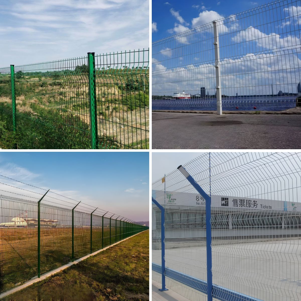Curvy Welded Fence Curvy Welded Fence