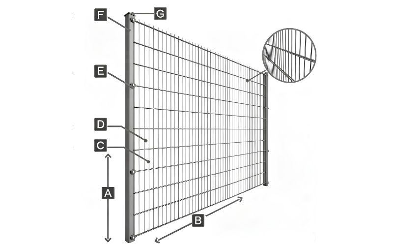 Double Wire Fence