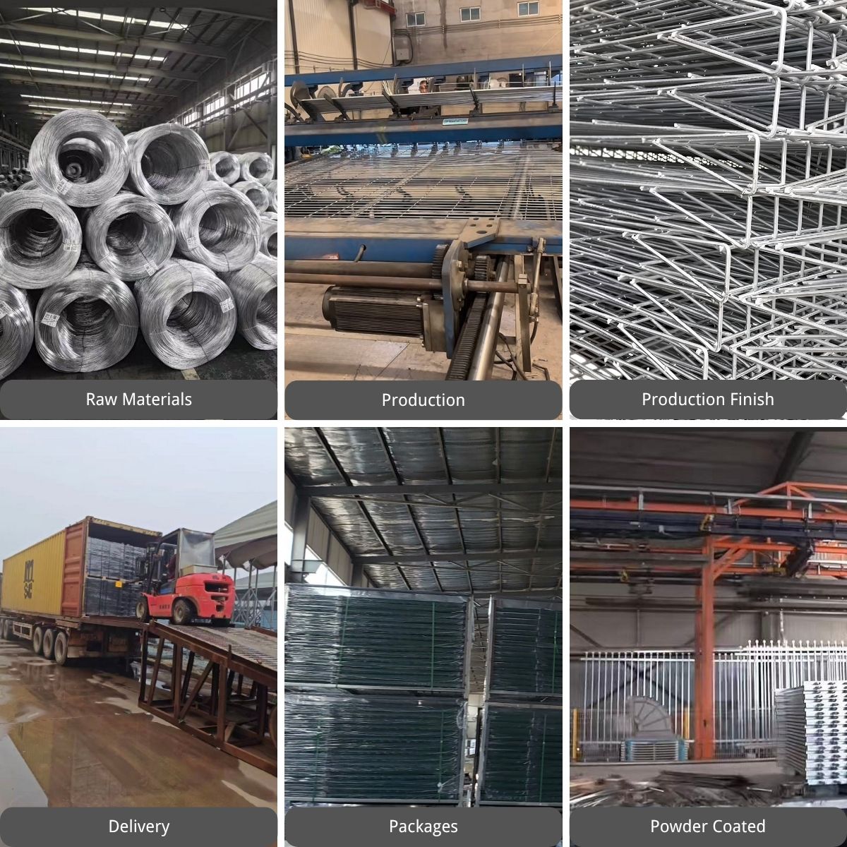 Galvanized BRC Roll Top Welded Mesh Fence Panels Galvanized BRC Roll Top Welded Mesh Fence Panels