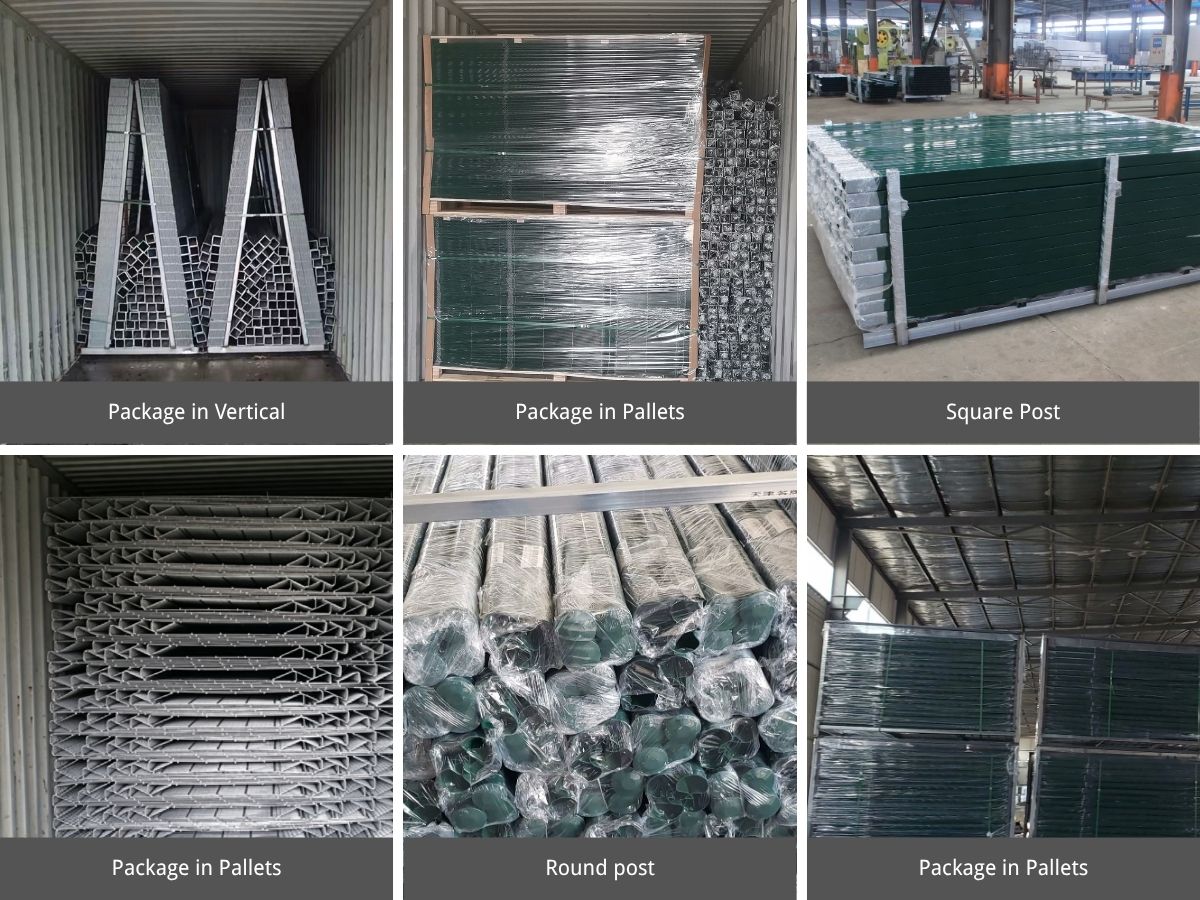Galvanized BRC Roll Top Welded Mesh Fence Panels Galvanized BRC Roll Top Welded Mesh Fence Panels