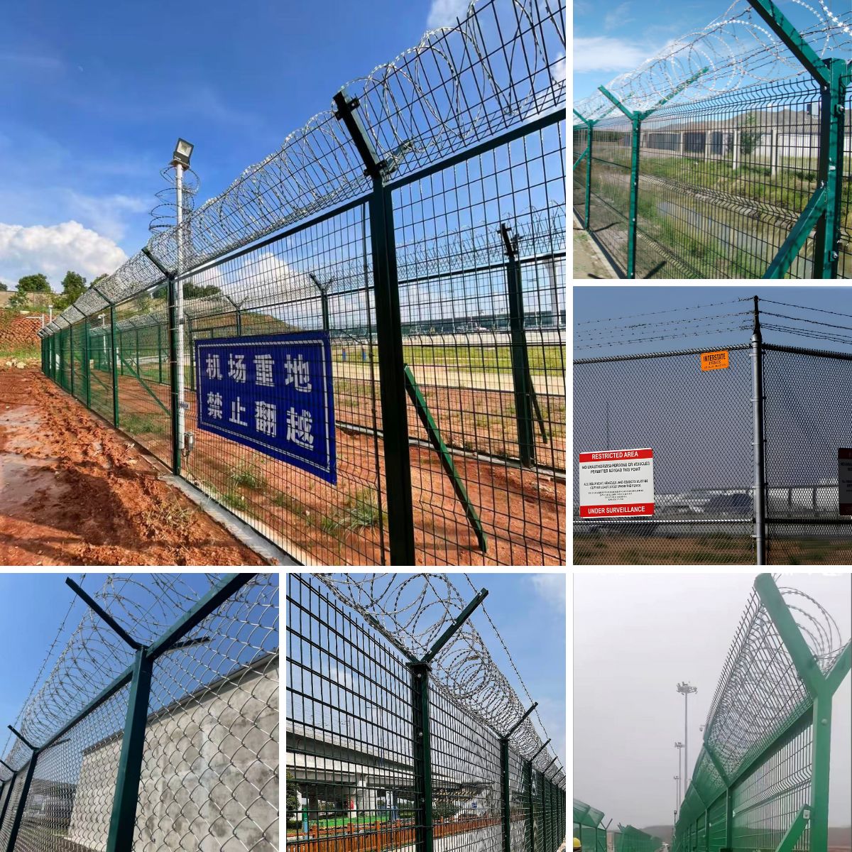 Airport Security Fence