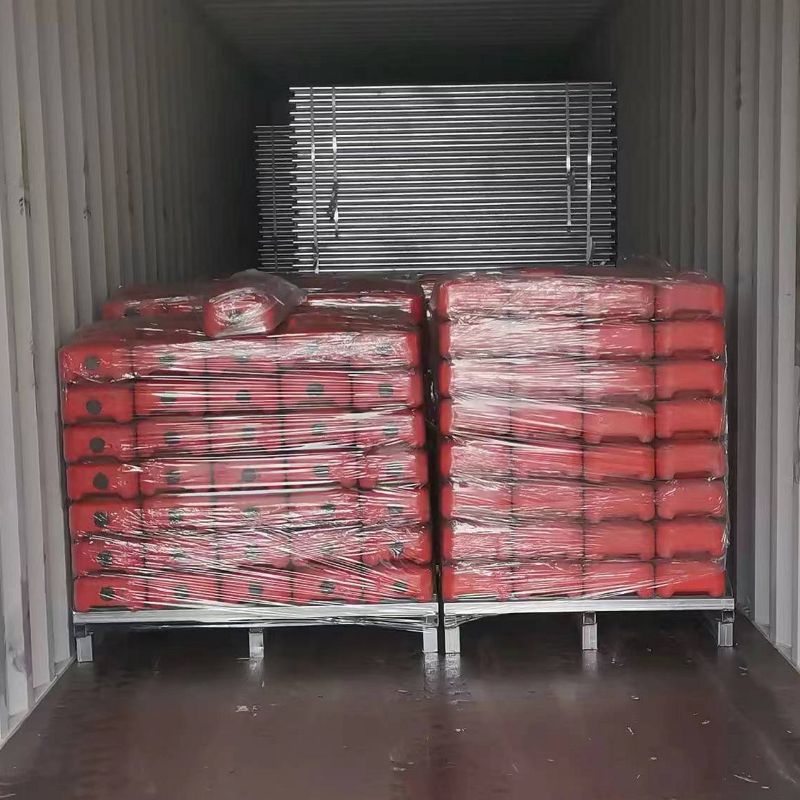 Temporary Fence Feet Blow Mould Concrete Fill