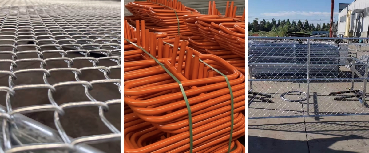 Temporary Chain Link Fence Temporary Chain Link Fence