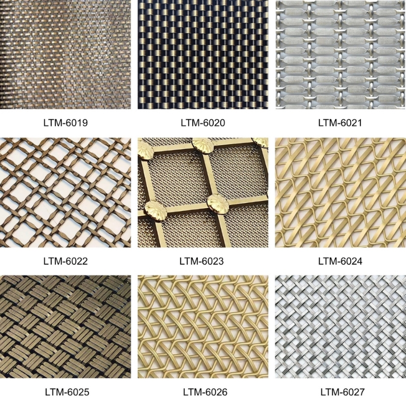 Decorative Crimped Metal Mesh