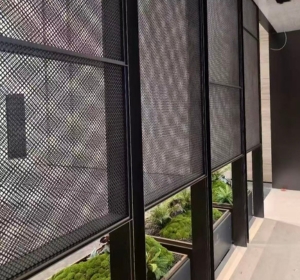 Decorative Crimped Metal Mesh Decorative Crimped Metal Mesh