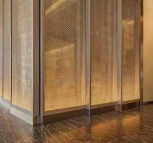 Decorative Crimped Metal Mesh Decorative Crimped Metal Mesh