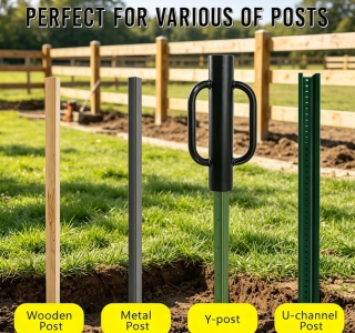 Y Post vs Wooden Fence Post comparison for farm fencing Y Post vs Wooden Fence Post comparison for farm fencing