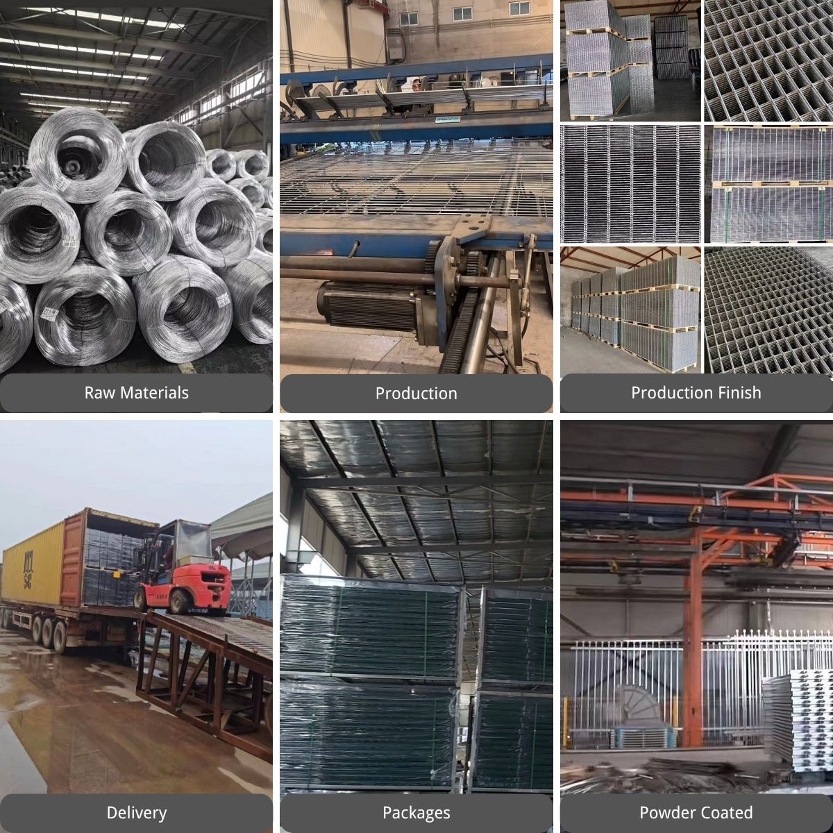 Custom galvanized welded wire mesh panels for security and industrial fencing Custom galvanized welded wire mesh panels for security and industrial fencing