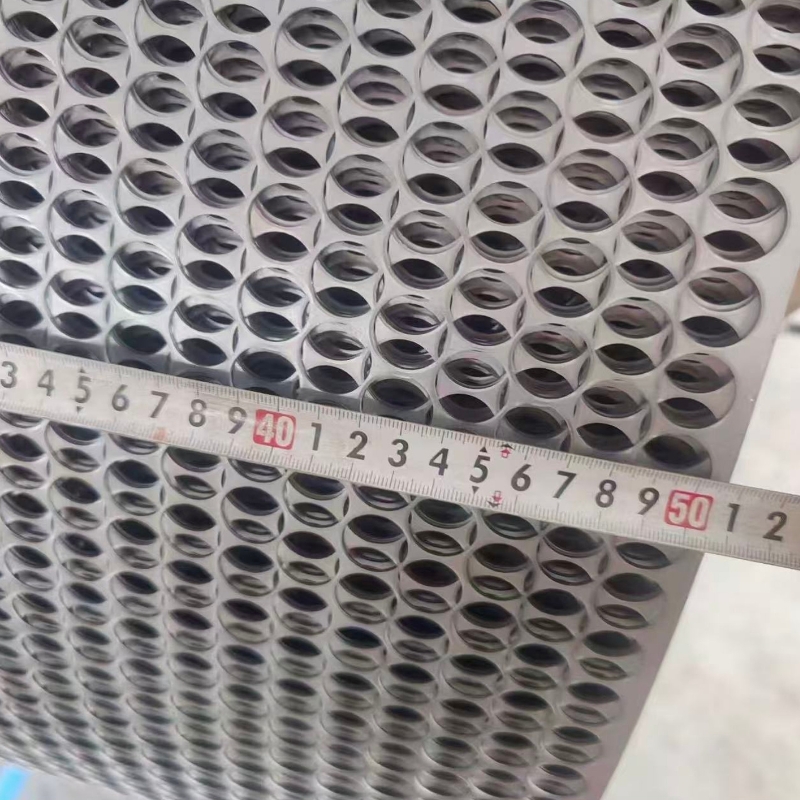 Wide Thick Round Perforated Metal Mesh for Chicken Cage & Decorative Ceiling Applications