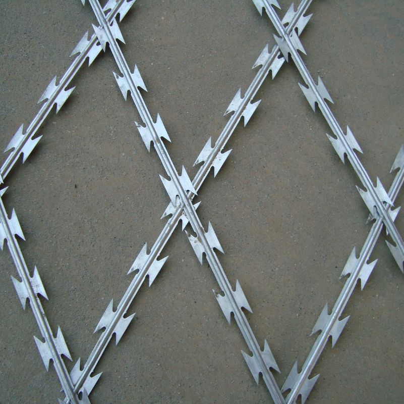 Galvanized Concertina Razor Wire