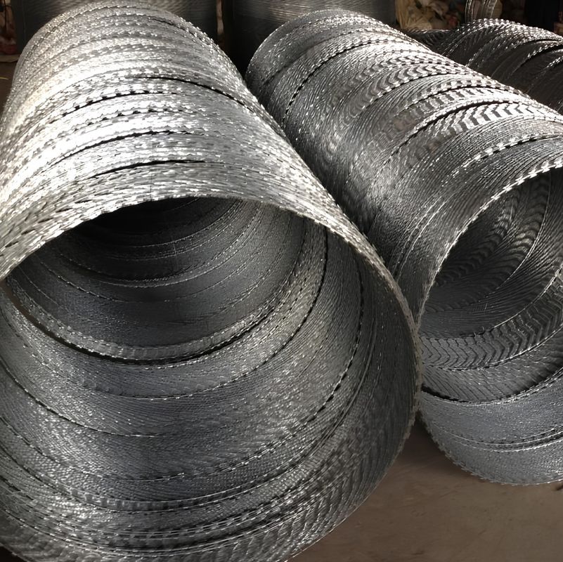 Galvanized Concertina Razor Wire
