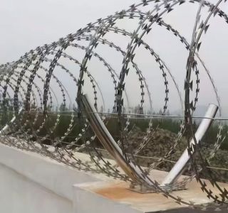 Galvanized Concertina Razor Wire