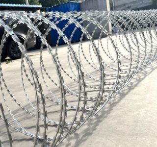 Galvanized Concertina Razor Wire