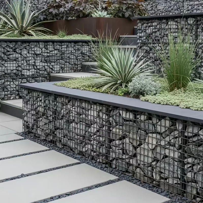 Welded Gabions: A Modern Material for Landscape Design