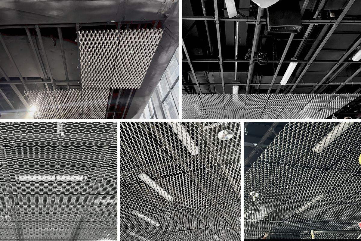 How to Install Aluminum Expanded Metal Ceiling How to Install Aluminum Expanded Metal Ceiling